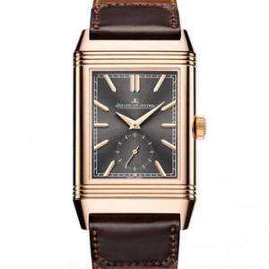 2020 Erstveröffentlichung MG Factory Watch Jaeger LeCoultre 396245 Flip Series Uhr Doppelseitige Herrenuhr aus Roségold mit doppelter Zeitzone