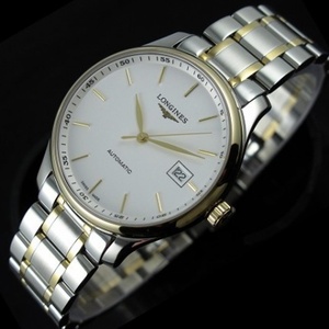 Schweizer Uhr Longines Master Series L2.518.5.12.7 Herrenuhr Schweizer Uhr 18K gold Ganzstahl automatische mechanische Uhr Stahlgürtel Herrenuhr