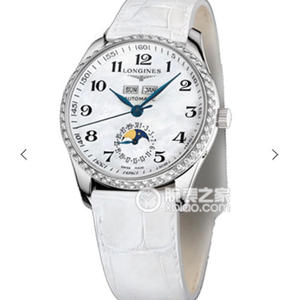 TW Longines Uhrmacherkunst traditionelle Masterserie L2.503.0.83.3 Rindslederarmband automatische mechanische Herren- und Damenuhren