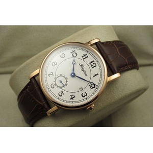 Schweizer Uhr Longines Herren Uhr Master Serie Herren mechanische Uhr L4.785.8.73.2 18K Gold mit Kalender Schweizer Uhr
