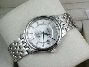 Omega Diefei Serie automatische mechanische transparente ultradünne Business Herrenuhr original Schweizer Uhr