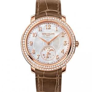 KG Werksreplik Patek Philippe Complication Serie 4968R-001 Damenuhr Roségold mit Diamanten