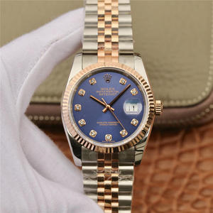 N Fabrik Rolex Datejust 36mm 14k Gold-bekleidete Unisex-Uhr.