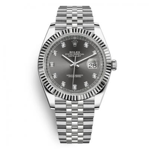 Neu gravierte Rolex Datejust Series 126334 Herren mechanische Uhr