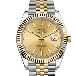 Rolex Datejust 126333-0010 Datejust Gold Face Herren Mechanische Uhr
