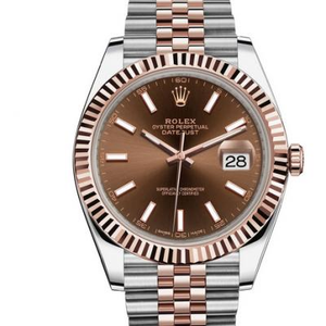 Rolex Datejust Serie 126331-0002 Herrenuhr. Echte Aufnahmen des mechanischen Uhrwerks! 41mm Durchmesser Eins bis ein High-End-Qualität, 18 Beschichtung