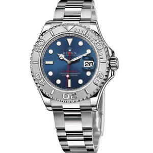 Rolex Yacht-Master 116622 Stahlband Herrenuhr (blaues Gesicht) von EW Fabrik reproduziert