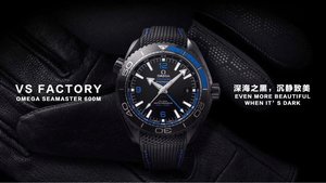 [Produziert von VS] Omega Ocean Universe Serie 215.92.46.22.01.002 Keramik Tiefseeblau 600m Neugravierte Uhr Neues Produkt