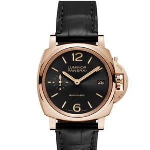 VS Fabrik Panerai 908 756 Roségold Herrengürtel mechanische Uhr.