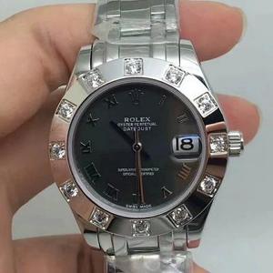 BP produjo el modelo de mujer, Rolex Datejust DateJust correa de acero inoxidable mecánico automático de diamantes para mujer