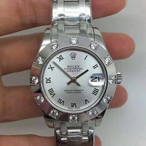 BP produjo el modelo de mujer, Rolex Datejust DateJust correa de acero inoxidable mecánico automático de diamantes para mujer