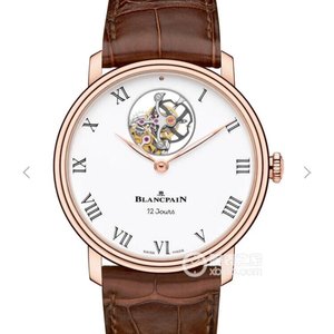 Regrabación Blancpain Classic 66228 Platinum Automatic True Tourbillon Watch