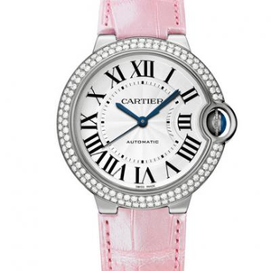 Cartier WE900651 automático mecánico 9015 movimiento diamante reloj femenino (36MM).
