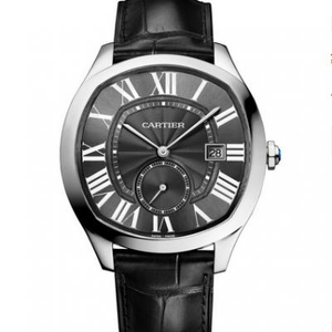 V6 Cartier DRIVE DE CARTIER serie WsNM0009 reloj negro para hombre en forma de tortuga