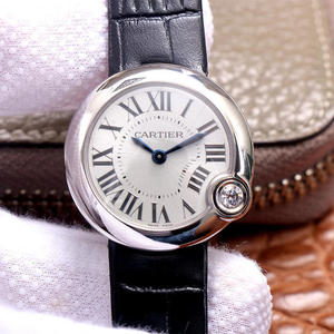 V6 Globo azul Cartier, movimiento de cuarzo genuino 157 sincronizado, reloj de cuarzo de señora