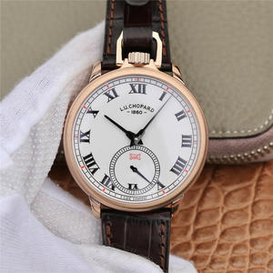 LUC produjo la serie Chopard L.U.C 161923-1001, que integra un reloj y un reloj de bolsillo, conmocionado! Movimiento mecánico automático.