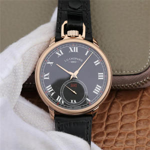 LUC produjo la serie Chopard L.U.C 161923-1001, que integra un reloj y un reloj de bolsillo, conmocionado! Movimiento mecánico automático.