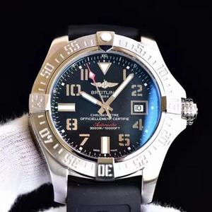 [GF] Breitling Avenger II Deep Diving Sea Wolf Watch Black Face [GF Swimming Artifact] Movimiento mecánico de bobinado automático