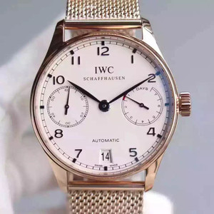 IWC Portugués 7a edición limitada Portuguesa 7a cadena V4 versión, original Cal.51011 reloj masculino de movimiento automático