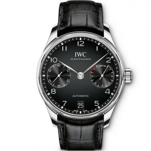 ZF Factory IWC Serie Portuguesa Nuevo Portugués 7 IW500703 Reloj de Hombre Cara Negra
