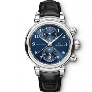 Reloj mecánico cronógrafo ZF IWC Da Vinci series IW393402 para hombre.