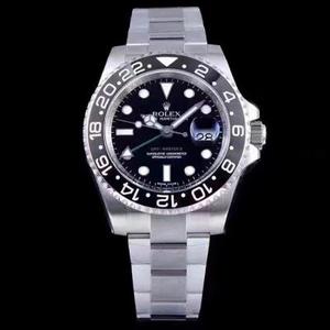 Rolex versión fantasma de agua dorada v7, modelo: placa negra 116618LB-0003, movimiento mecánico automático ETA2836, 40 milímetros recto