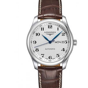 LG Factory Watch Longines Master Series L2.755.4.77.3 Calendario semanal Calendario doble calendario hombres reloj mecánico de los hombres