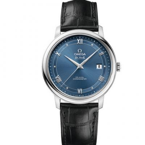 Gp fábrica Omega De Ville serie 424.13.40.20.03.002 reloj mecánico para hombre original auténtico molde abierto nuevo estilo.