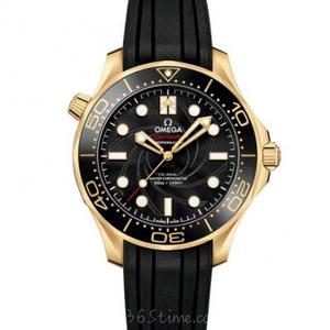 VS Factory Omega Seamaster Series 210.62.42.20.01.001 Gold Shell Cinta Mecánico Reloj de hombre