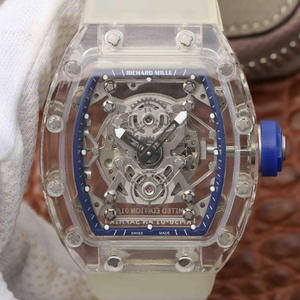 Richard Mille RM 56-01 Reloj mecánico manual para hombre Reloj mecánico transparente.