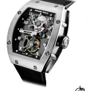 Uno a uno réplica De Richard Mille RM001 tourbillon movimiento hombres nuevo reloj