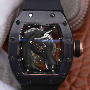 Richard Mille tuvo éxito en la cinta RM52-02 reloj mecánico automático para hombreLa réplica de encimera Richard Mille RM53-01 de acero mecánico automático de alta gama