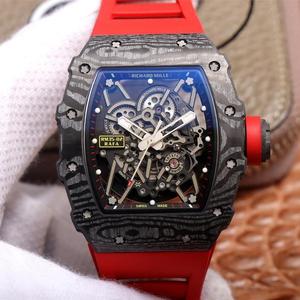 RELOJ mecánico para hombre ZF Richard Mille RM035, fibra de carbono, burocracia