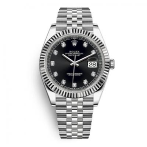 Réplica uno a uno Rolex Datejust serie m126334-0012 reloj mecánico para hombre.
