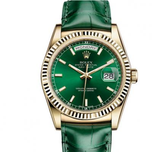 Rolex, modelo: serie 118138-l (FC): día-fecha, automático, 36 mm, hombre, fondo denso, caja de acero inoxidable