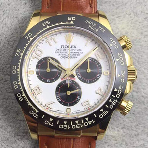 Reloj mecánico automático para hombre Rolex Cosmograph Daytona serie 116505-0002 de superficie azul.