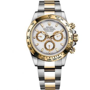 JH Rolex Universe Chronograph Daytona 116503 Reloj mecánico para hombre entre oro