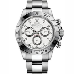 Nueva versión personalizada Rolex 116520-78590 Reloj para hombre con movimiento automático Cal .4130 exclusivo de Daytona N Factory 316 Blanco.