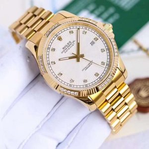 Nuevos relojes Rolex Oyster Perpetual Series Couple Gold Face