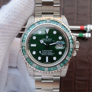 Rolex Submariner 116610LV Diamond Versión Europea y Americana.V7 Ultimate Edition.