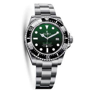 Rolex Gradient Green V7 Edition Water Ghost Sea Monster Little Ghost King Versión mejorada 2017 Nuevo Sea-Dweller-