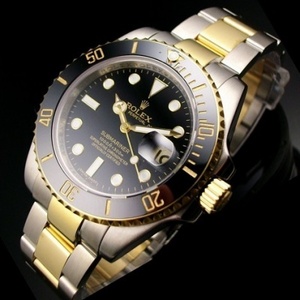 Reloj suizo Rolex Rolex para hombre Blackwater Ghost Stalker hombres reloj mecánico automático de acero 18K oro superficie negra