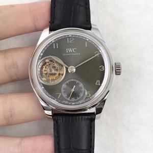 Marca: IWC (Serie Tourbillon Portuguesa) TF Boutique Style: Reloj mecánico automático reloj de hombre