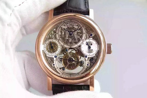 Breguet entregado serie relojes mecánicos de los hombres relojes de imitación fina