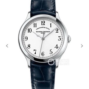 Reloj de fábrica GS Vacheron Constantin histórica serie maestra 86122/000P-9362, reloj de cuero de becerro italiano, restaurar el arte de la autenticidad en la mayor medida