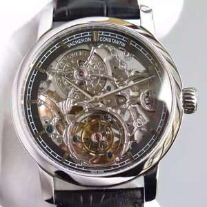 Vacheron Constantin herencia 89010 hueco grabado real volante reloj mecánico de hombre