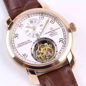 Vacheron Constantin verdadero tourbillon 5512 verdadero movimiento volante reloj mecánico de hombre