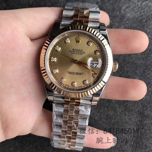 N Fábrica Rolex Datejust Serie 18k Oro cubierto 41mm Primera opción