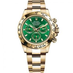 AR tehtaan alkuun Rolex Daytona-sarjan 116508 Jin Ludi 18k kulta mekaaninen chronograph miesten katsella