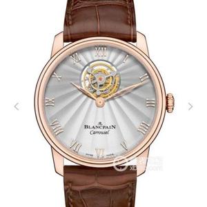 Uudelleen kaiverrettu Blancpain Classic 66228 Automaattinen True Tourbillon Watch